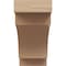 Ekena Millwork 10"W x 20"D x 20"H Classic Mediterranean Rough Cedar Woodgrain TimberThane Corbel, Primed Tan CORUR10X20X20MEDRCPR - alternate 2